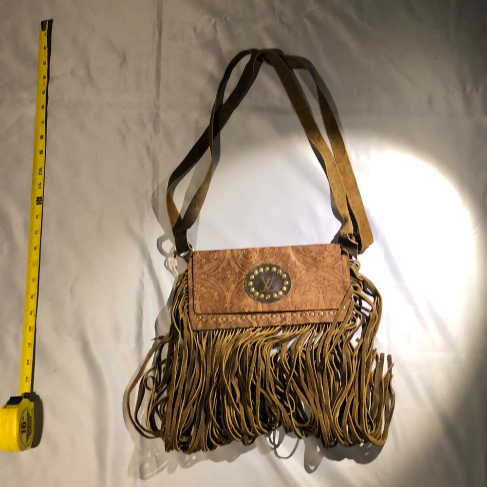 Up-cycled Louis Vuitton purse